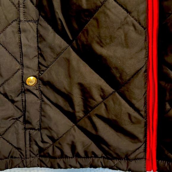 Ralph Lauren lightweight quilted vest black red zipper outdoors women’s size 3XL - Picture 4 of 6